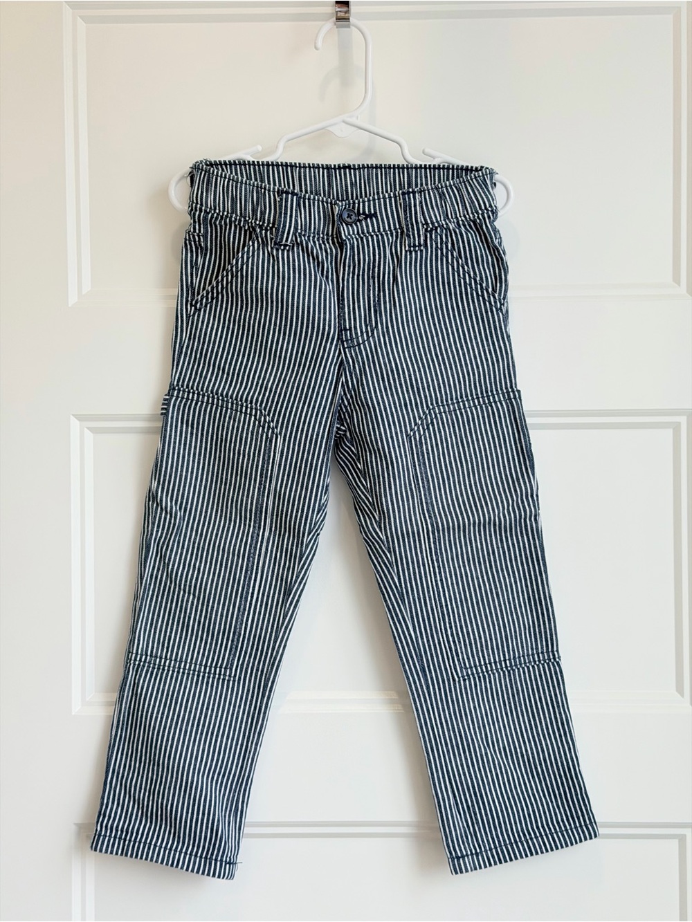 Old Navy Black and White Striped Kids Pants